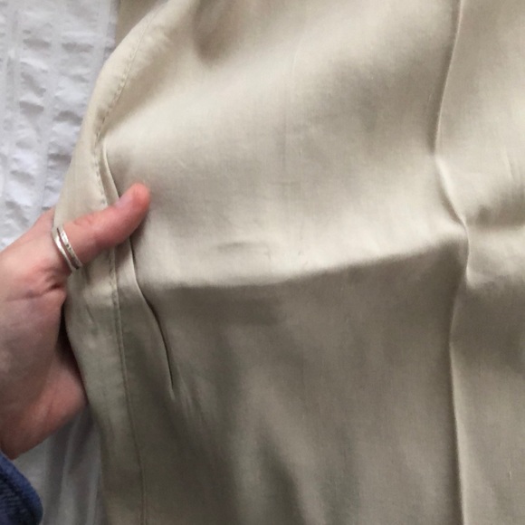 Ellie Tahari Flow-y Linen Blend Pants - Picture 7 of 7